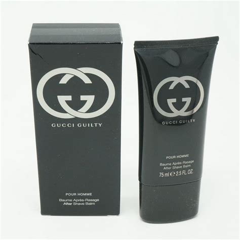 gucci guilty pour homme after shave balsam 75 ml|gucci guilty pour homme.